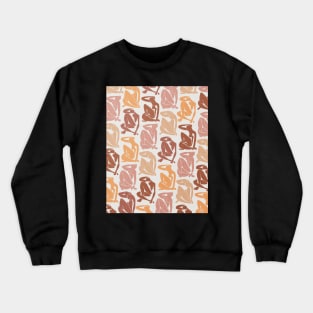 Blue nude Neutral color Henri Matisse abstract art Crewneck Sweatshirt